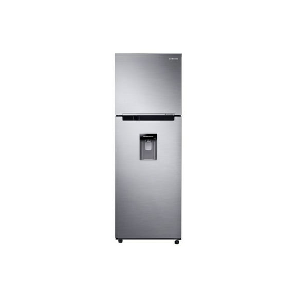 refrigerador samsung top mount 11 cuft con despachador de agua y twist ice rt32a5710s8