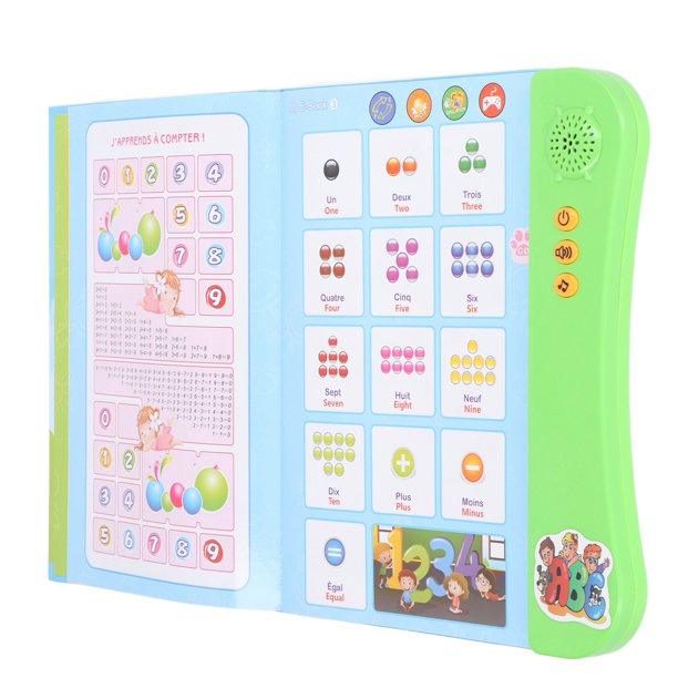 Libro Interactivo Didáctico p/Bebé con Música Sonidos Winfun