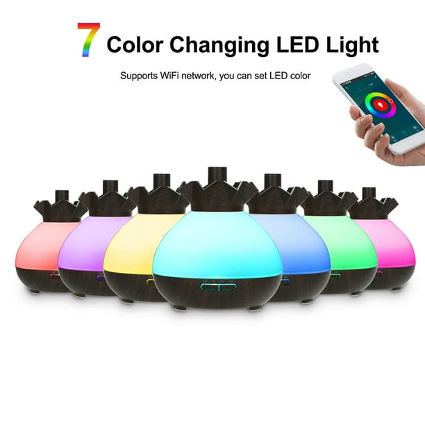 Humidificador inteligente Tuya con luz LED Colorgul, difusor de