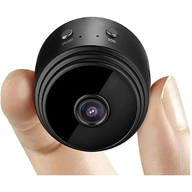 Cámara espía Wifi Cámara oculta 1080P HD Grabación de video Mini cámara  inalámbrica para seguridad en el hogar interior más pequeña portátil bebé
