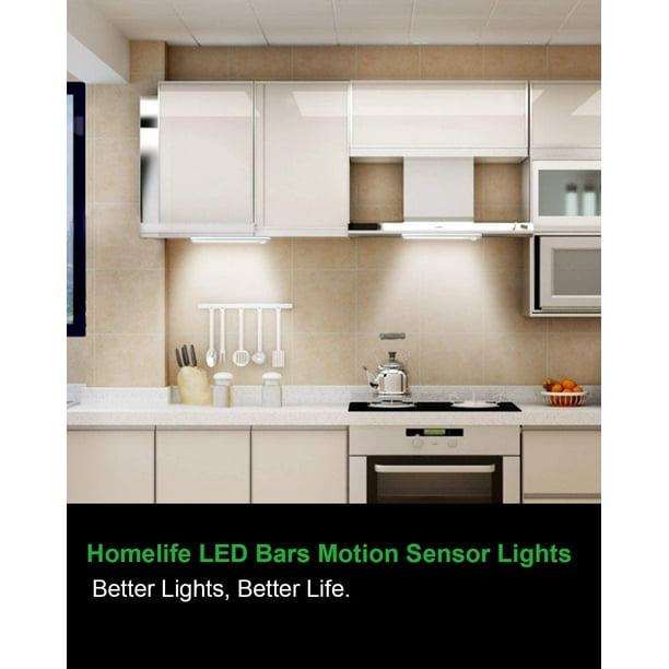 Comprar 5 uds. Serie de luces Led de cocina inteligentes conexión luces de barra  LED lámpara de noche de barrido manual armario armario habitaciones  iluminación con sensor de movimiento con enchufe de