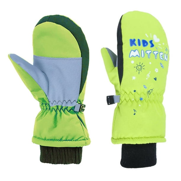 Guantes de esquí para , de invierno impermeables, guantes nieve para , niñas y , esquí, snowboard Soledad guantes de esquí de invierno | Walmart en línea