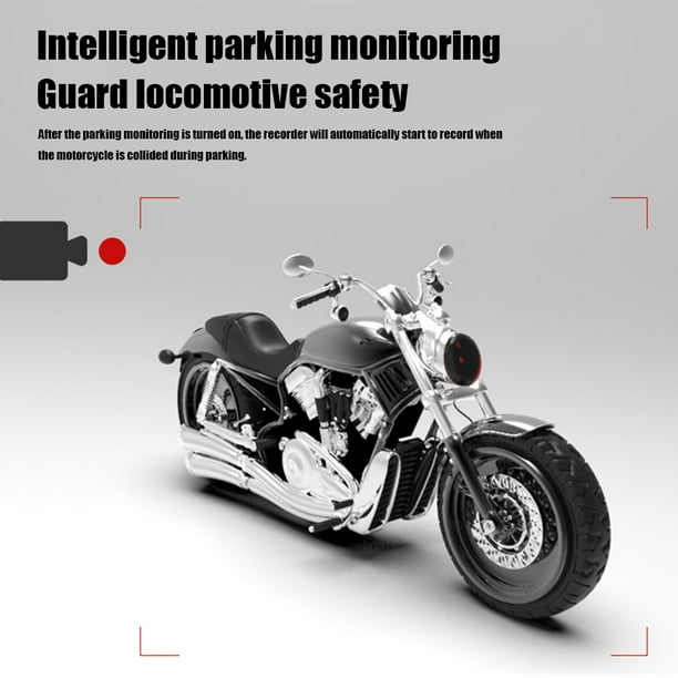 SE30 Motorcycle Dash Cam Front + Rear Dual Channel DVR con pantalla de 2  pulgadas Likrtyny Accesorios para autos y motos