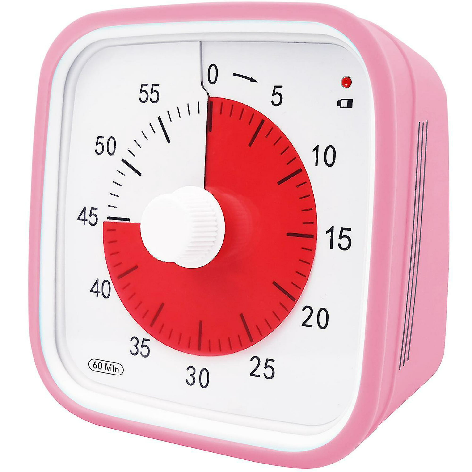 Temporizador visual de 60 minutos Reloj de cuenta regresiva para el aula  para niños Adultos Herramienta de gestión del tiempo para enseñar  temporizador de cocina Home Office School