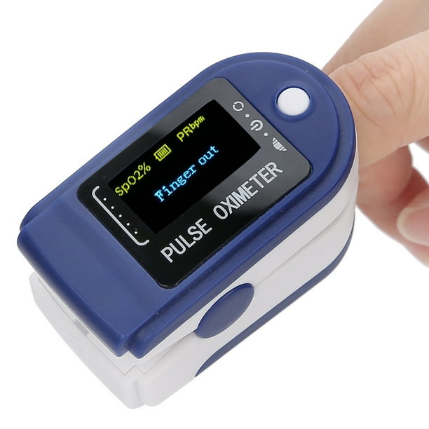 Comprar Monitor de saturación, medidor de frecuencia cardíaca, oxímetro de  pulso Digital para la yema del dedo, pantalla de frecuencia cardíaca médica  SpO2 PR PI