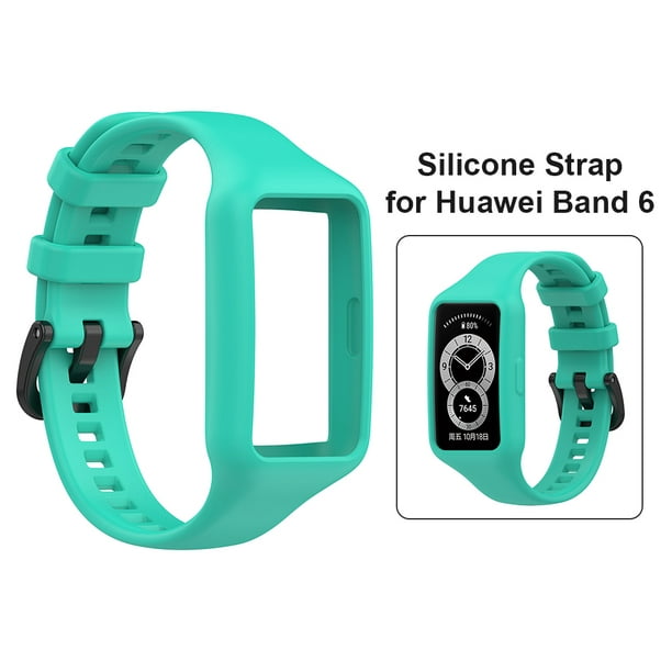 Correa silicona Huawei Band 6 (azul claro) 