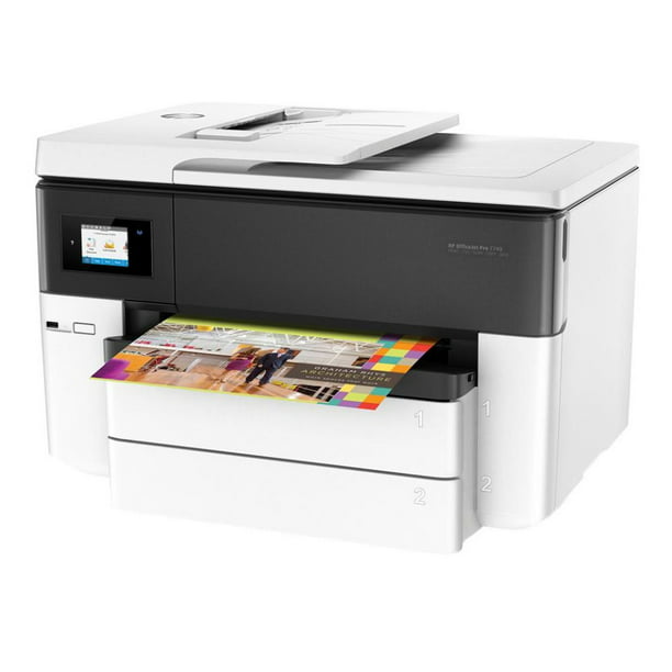 calor Colector solitario Impresora Multifuncional Color HP Officejet Pro 7740 Tabloide, Escaner cama doble  carta 34 PPM Inalambrica Ethernet | Walmart en línea