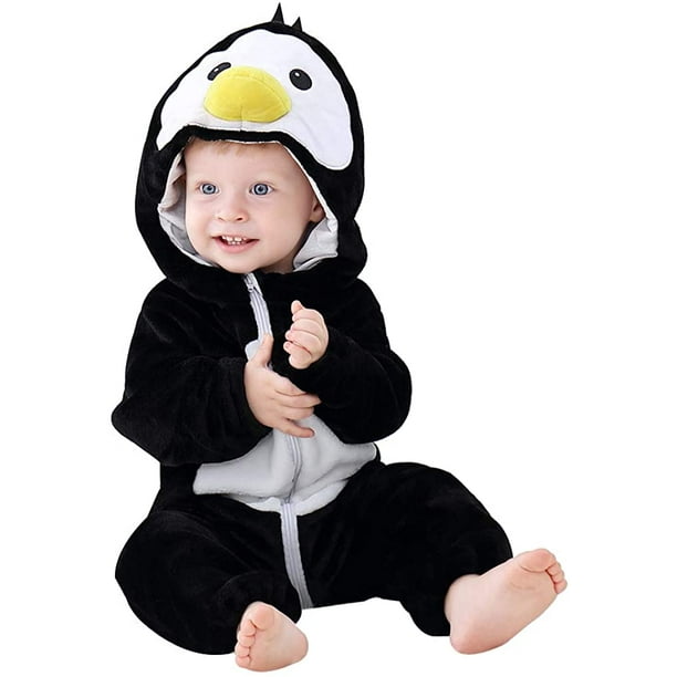 Psicológico Ejercicio regular Mono universal con capucha para bebé, mono de franela de invierno, disfraz  de Cosplay de dibujos animados, 2-24 meses Levamdar LRWJ143-11 | Walmart en  línea