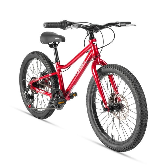 bicicleta r20 infantil 7 pasos aluminio rojo