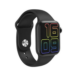Reloj inteligente Gadgets and Fun Smartwatch pantalla tactil Plateado con  correa blanca
