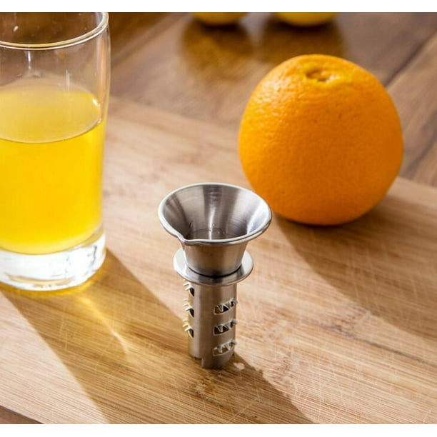 Exprimidor manual de limón, exprimidor de limón portátil de acero  inoxidable, en forma de pájaro, exprimidor de frutas para naranja, limón,  cítricos