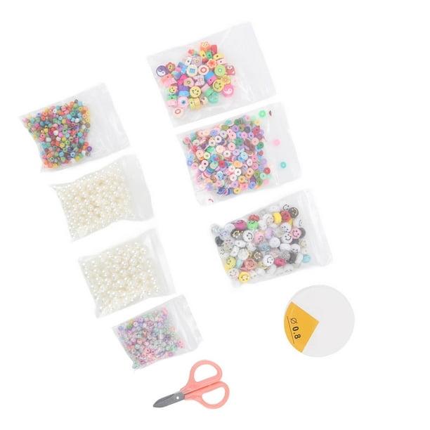 Kit de cuentas de arcilla 6035 piezas, kit de pulsera de cuentas de arcilla  para hacer pulseras, kit para hacer pulseras para niñas, artes y