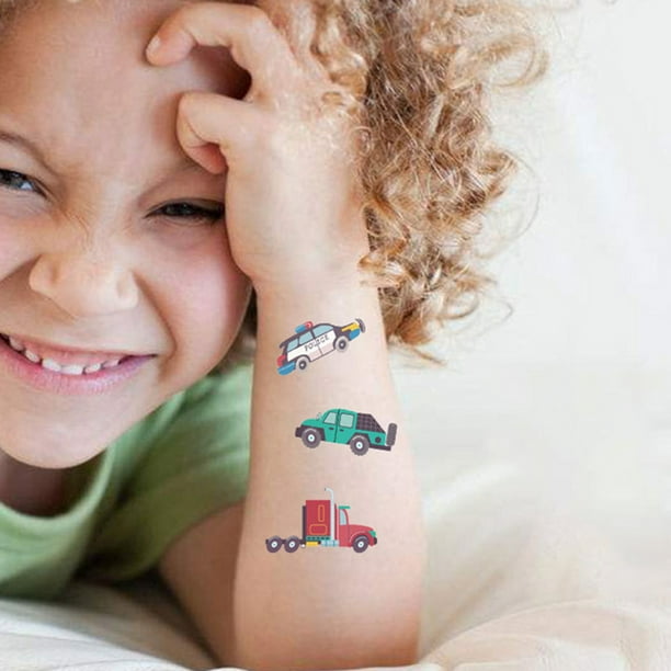 3D Niñas Niños Tatuajes Temporales Para Niños Favor De Fiesta