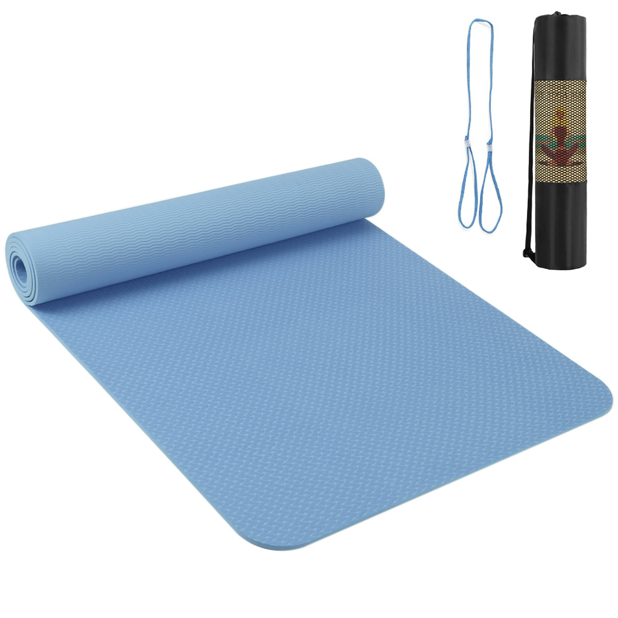 Gruesa esterilla de yoga Fitness Exercise Mat de alta densidad de