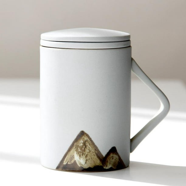 Taza de té de acero inoxidable de uso múltiple, con filtro Taza de bebida  creativa reutilizable port Soledad Tazas de té con infusor