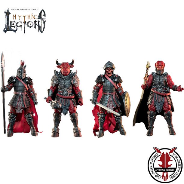 Four Horsemen Studio Mythic Legions Figura de acción Peteorionn