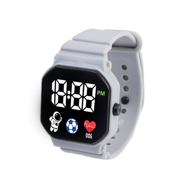 Reloj inteligente para niño y niña, pulsera electrónica Digital