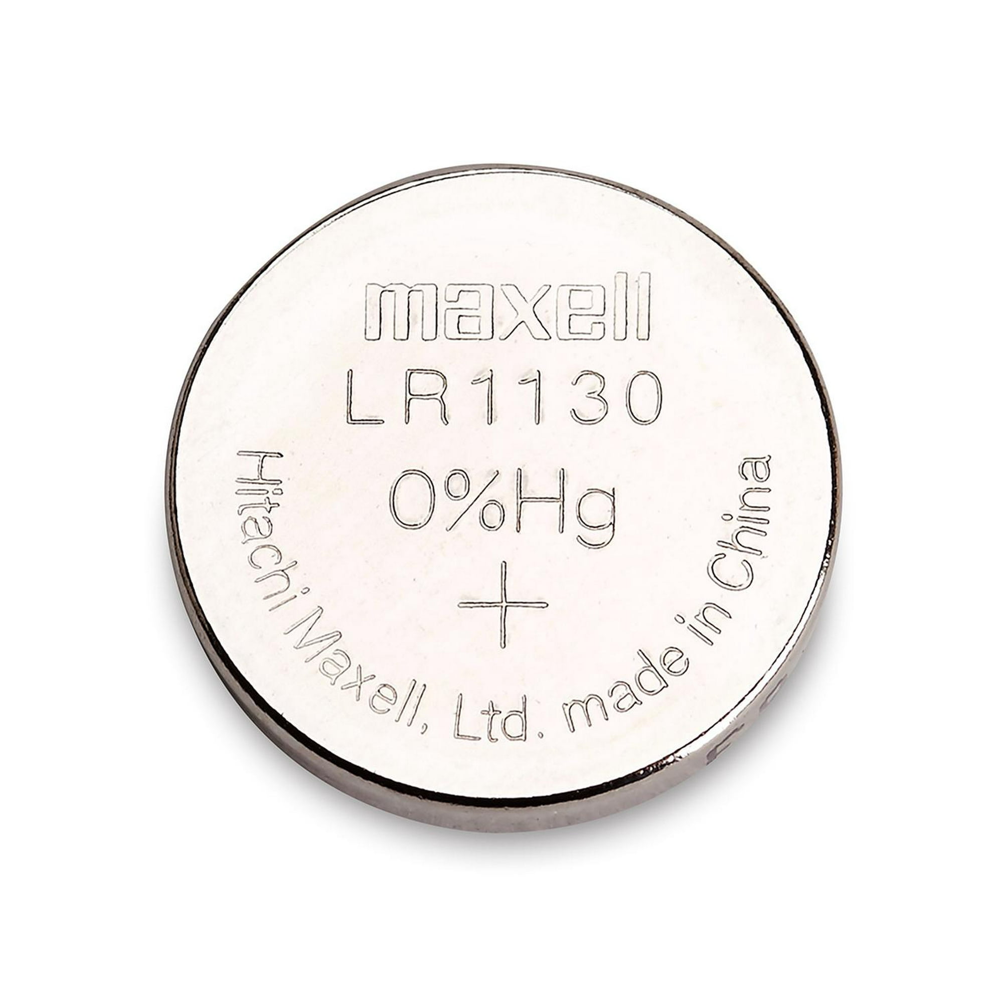 Maxell LR1130 - Pila alcalina botón de 10 unidades de ampolla : :  Electrónica