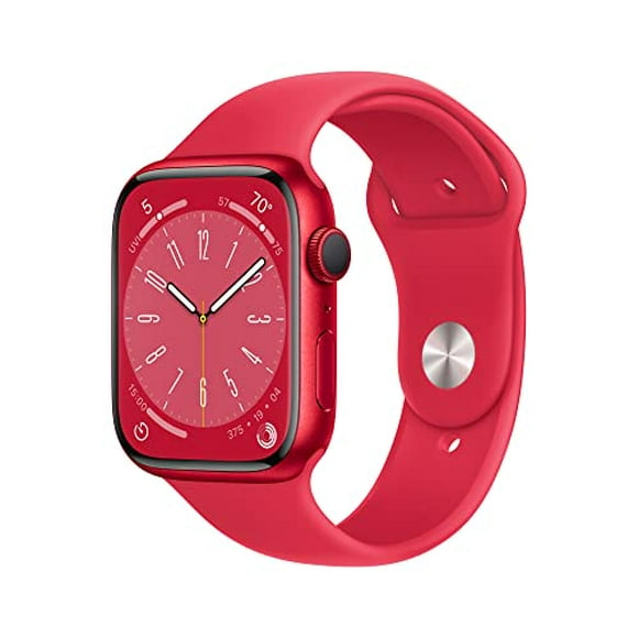 apple watch series 8 gps 45mm smart watch w product red aluminum case with product red sport apple