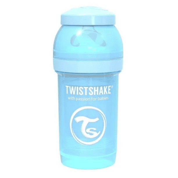  Twistshake Biberones anticólicos – Botellas prémium de 6.1 fl  oz/6 onzas con recipiente de almacenamiento de leche de 3.4 fl oz para una  experiencia de alimentación cómoda para el cuidado del