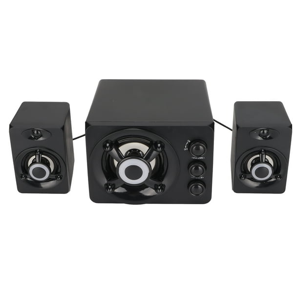 Equipo de sonido para casa sistema de altavoces audio 2.1 hogar PC
