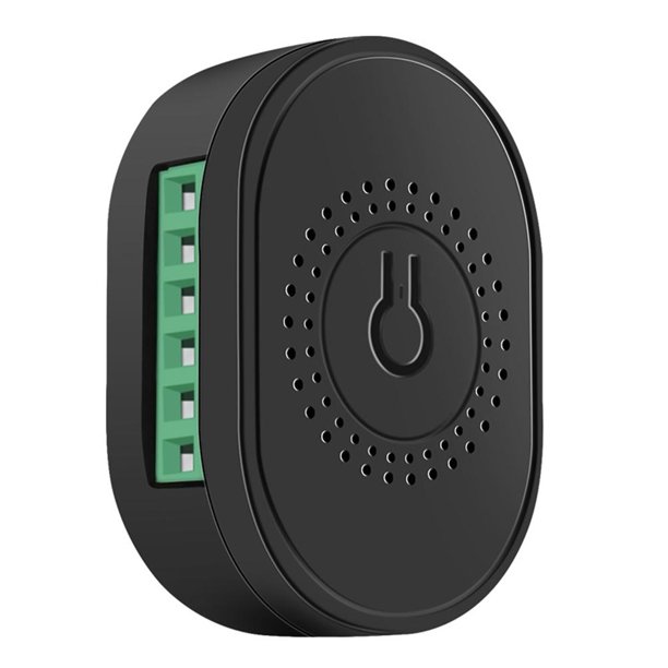 Interruptor Tipo Switch 2C Negro App Tuya Modulo Inteligente Wifi