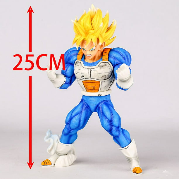  Dragon Ball Z Super Saisuperb figura de acción Son Goku armadura ropa de batalla PVC modelo mantequilla regalo coleccionable Decoración zhangmengya LED