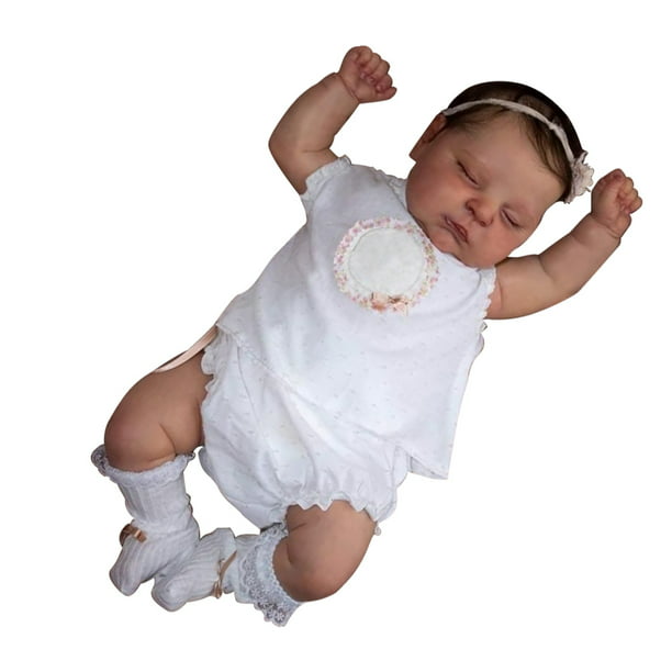 Muñeca Bebé Reborn de realistas de 20 pulgadas con piel 3D Muñeca de niña  realista para niños Likrtyny Para estrenar