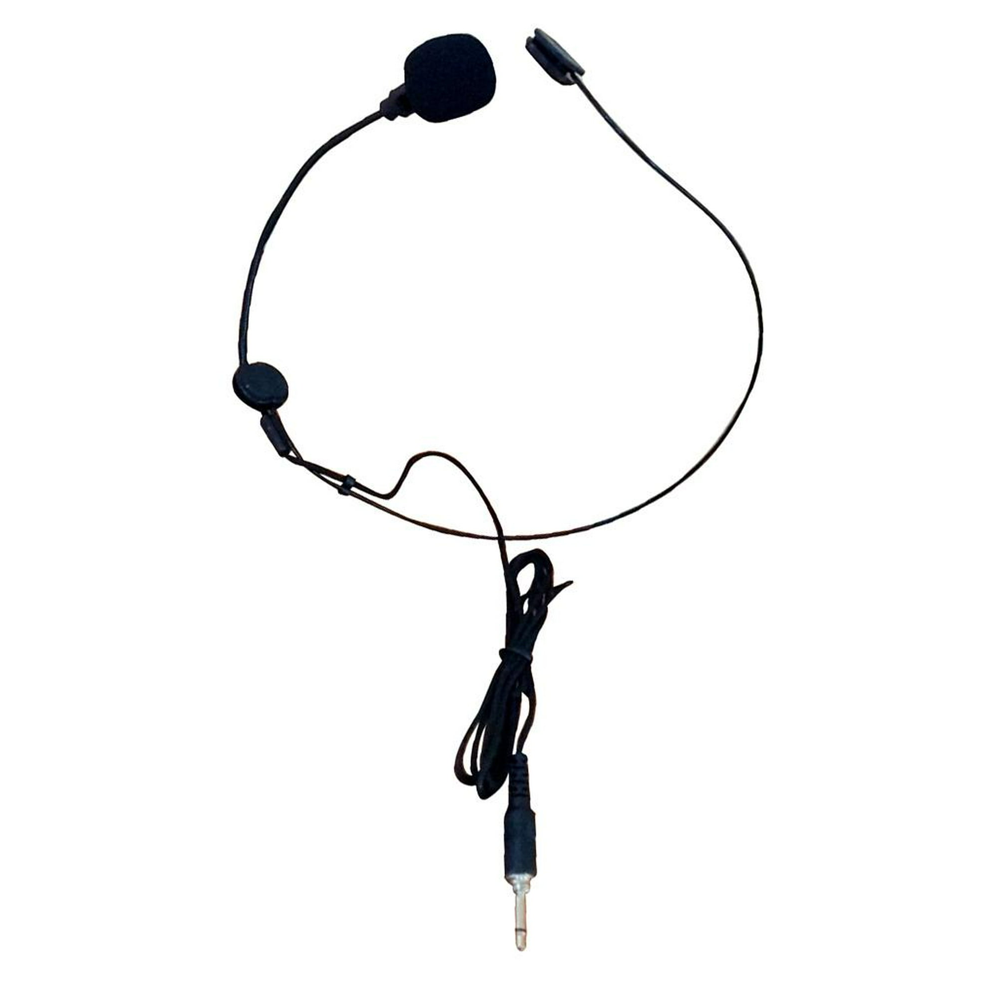 Micrófono de Diadema Negro Invisible Vocal Sonido Yuyangstore Micrófono de  diadema