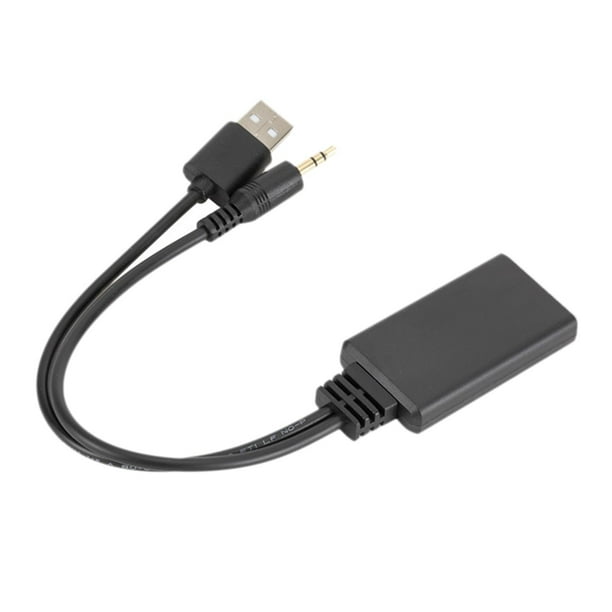 Adaptador auxiliar Bluetooth Dongle USB a conector de 3,5mm Audio