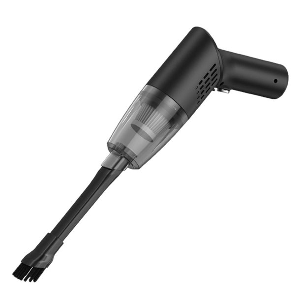 Aspirador automóvil Potente plumer computa portátil USB recargable,  potencia de succión 6000PA Negro Macarena aspiradora de coche