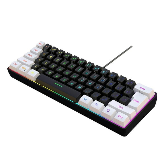 gaming keyboard pc keyboard multifuncional portátil ergonómico para pc office cuticat teclado para juegos