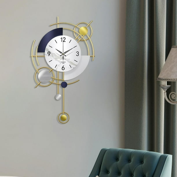 Reloj digital de pared con diseño minimalista - ChicaGeek