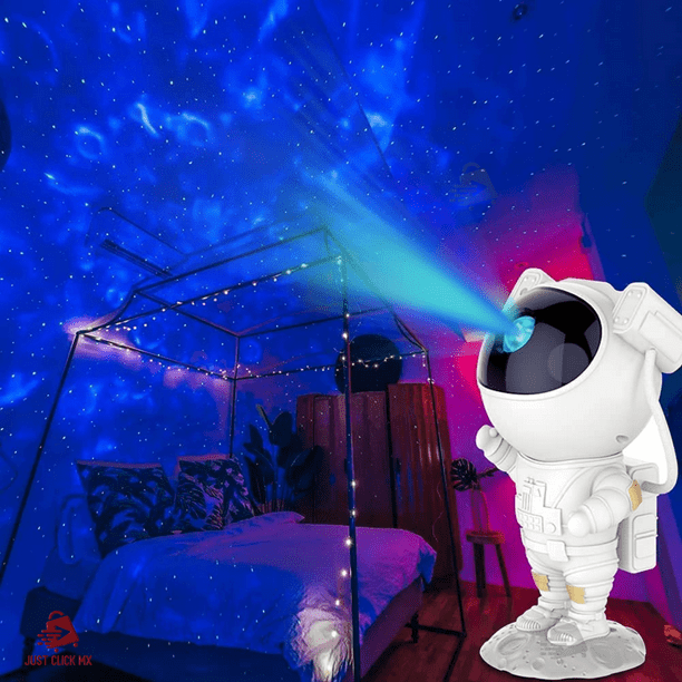 Proyector Galaxy Astronaut - 8 efectos de nebulosa