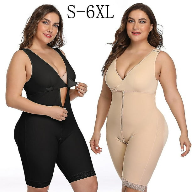 6XL Fajas gordas para mujer, Fajas para glúteos, levantamiento de cadera,  Control de barriga, moldeadoras de mujer, Body de cintura colombiana