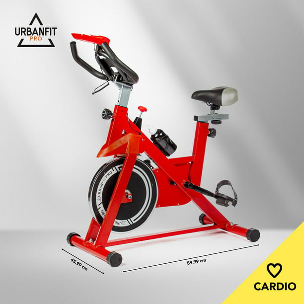 Bicicleta Estatica para Spinning Cardio Fitness Ejercicio rojo Unitalla UrbanFit Pro SH-612 | Walmart en línea