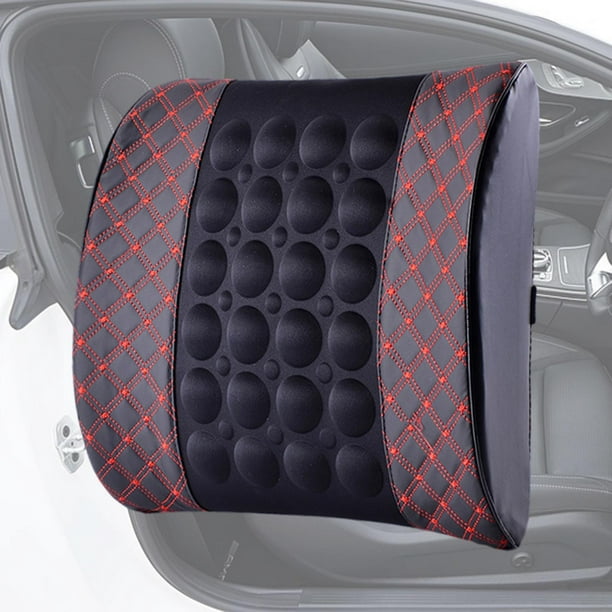 Almohada de soporte Lumbar Universal para coche, cojín para silla de  seguridad, cojín para respaldo Macarena Almohada de soporte lumbar para  automóvil