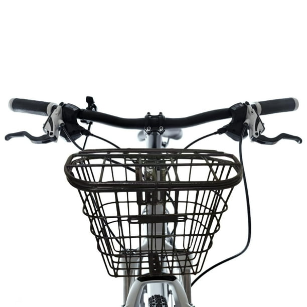 Cesta delantera para bicicleta, estante de carga para bicicleta, fácil de  instalar, accesorios para bolsa de compras, cesta de ciclismo para