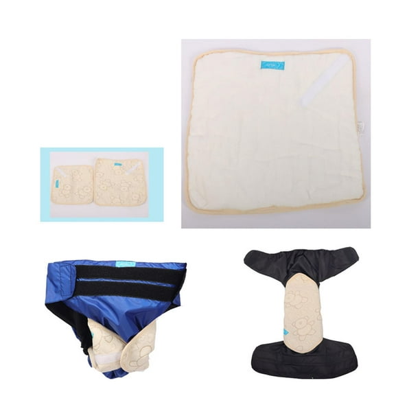 Pañal para adultos, , reutilizable, lavable, elástico, impermeable,  cubierta de pañal Undewear Pañal para incontinencia Adultos Ancianos M  Sunnimix Pantalones de pañales para adultos