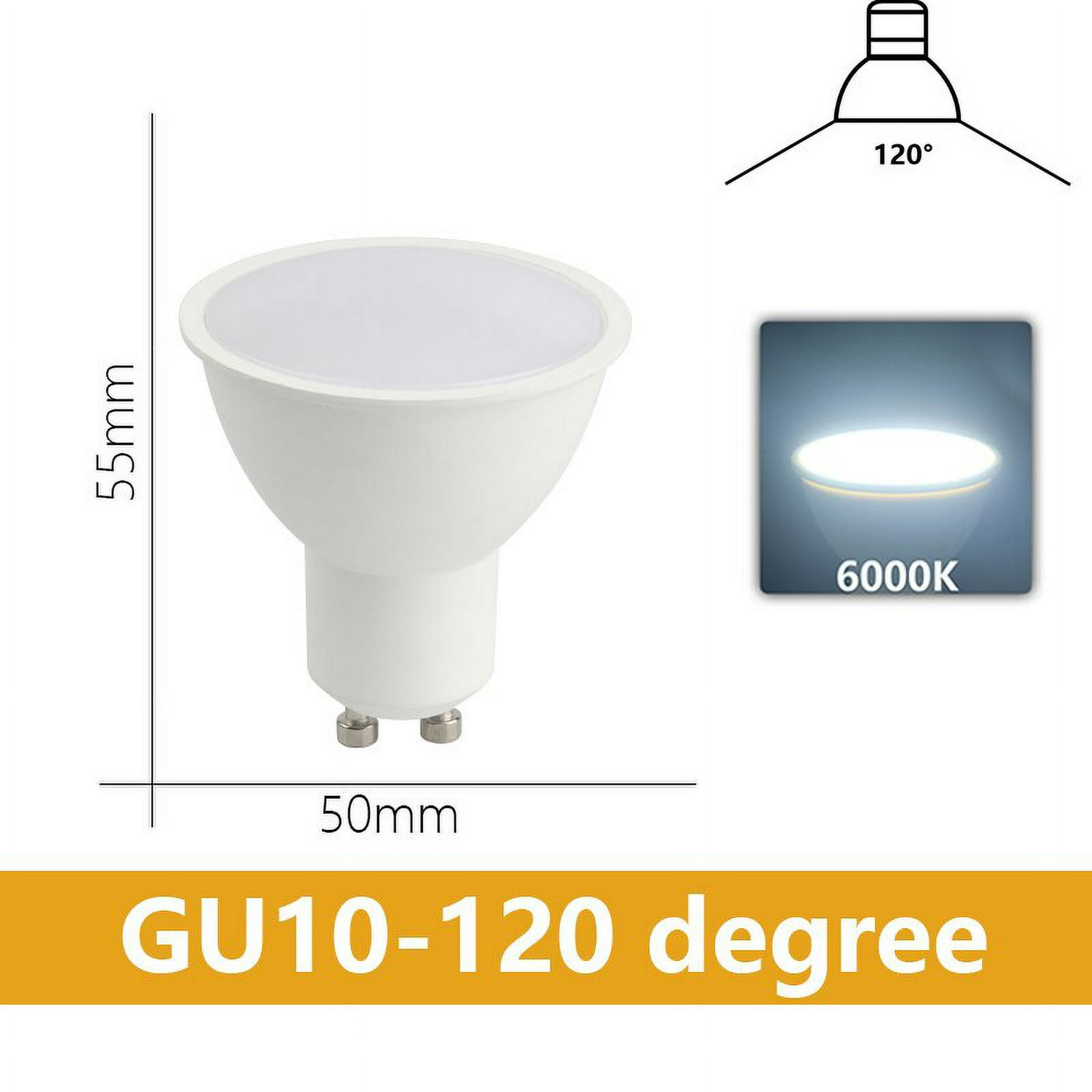 Foco LED Iluminación interior 220V 5W bombilla LED GU10 - China