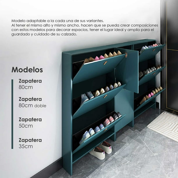 Zapatero para 50 pares de zapatos mueble organizador de calzado