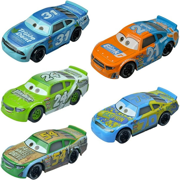 Disney-coches Pixar Cars 3 2 de alta calidad para niños, coches de dibujos  animados de Metal, Rayo Mcqueen, regalo de Navidad, 1:55, 39