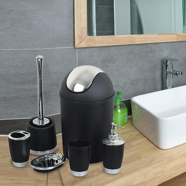 Set Limpieza para WC negro ▷ ¡Para limpiar el váter o inodoro!