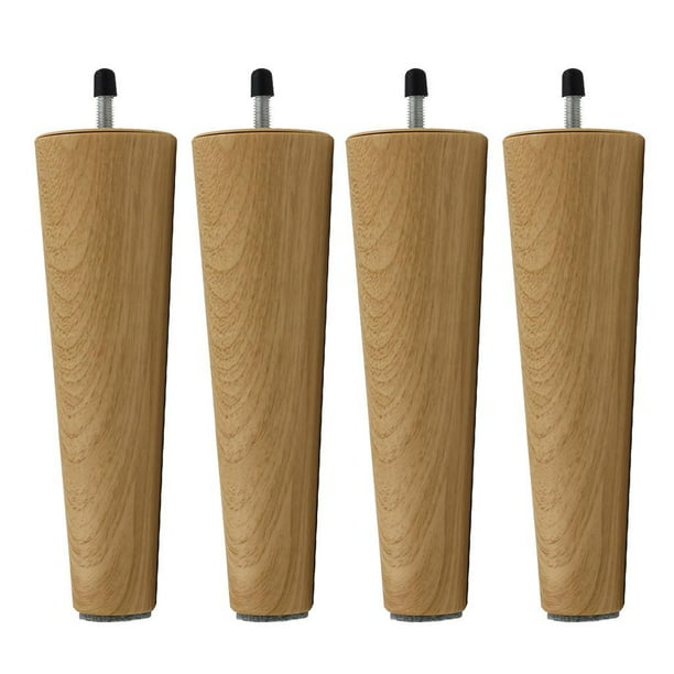 WOPPLXY 8 patas para muebles de madera, 15 cm de alto, patas de mesa de  madera