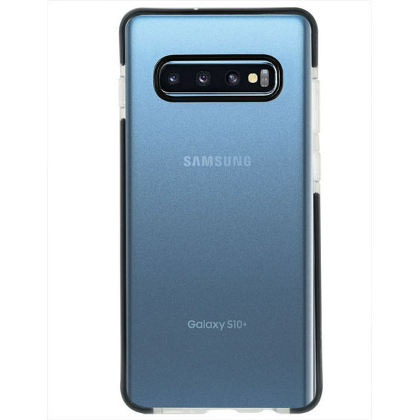 Funda para Samsung Galaxy S10 Plus Tecnología Ultra Impacto Color Negro  InstaCase Antigolpes Uso Rudo