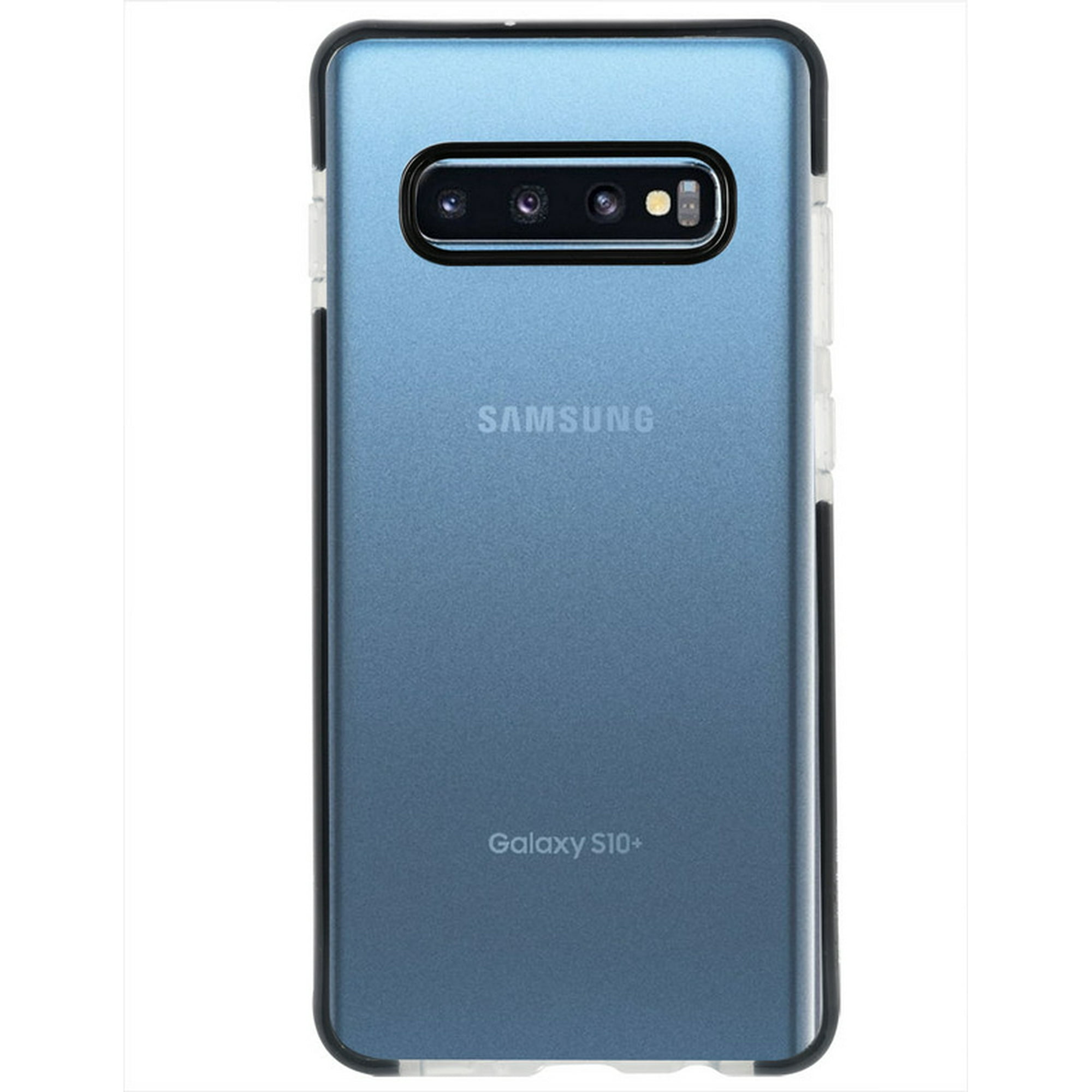 Funda para Samsung Galaxy S10 Plus, Semirrígida, Negro
