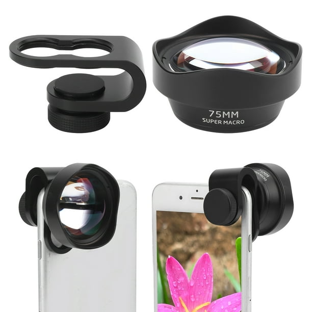 Lente Macro para teléfono móvil 75mm/30 pulgadas lente Macro asférica para  teléfono vidrio óptico de ANGGREK