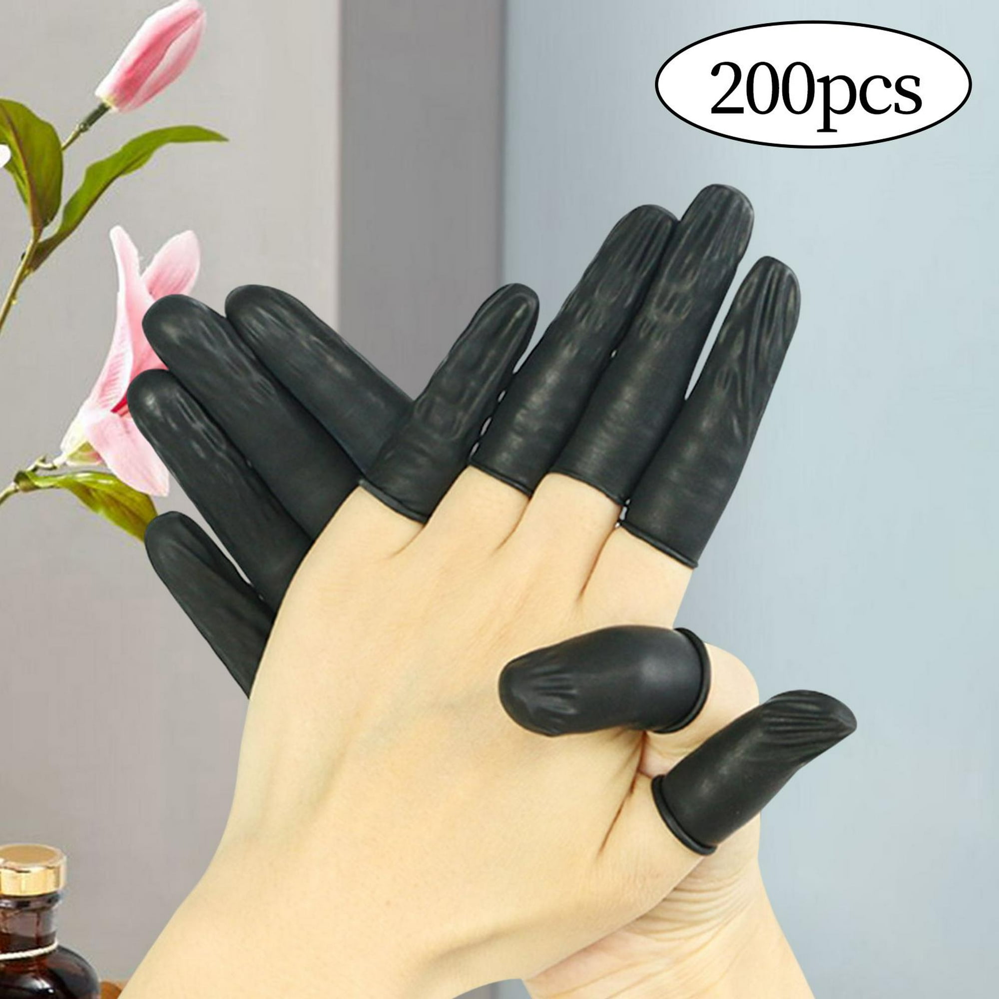 200 Unids Guantes de Punta de Mangas de Gamer Protector de Juego  Controlador de Mano Guantes Extrema Salvador Fundas para dedos para juegos