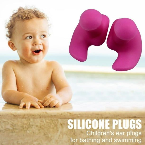 buscar auge Correo 1 par de tapones para los oídos impermeables tapones para los oídos de  silicona accesorios de nataci Ndcxsfigh Nuevos Originales | Walmart en línea