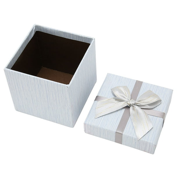 ValBox Cajas de regalo de 8 x 8 x 4 pulgadas, 12 cajas de regalo de papel  marrón con tapas para regalos, regalo de boda, caja de propuesta de dama de